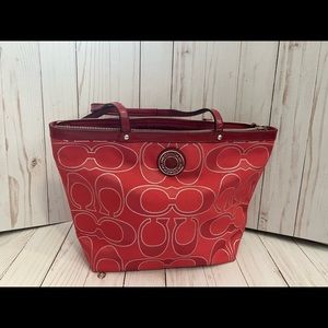 Authentic Coach Tote